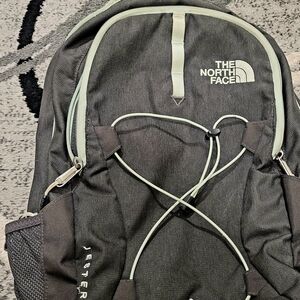 The North Face Jester Backpack - Black and Gray